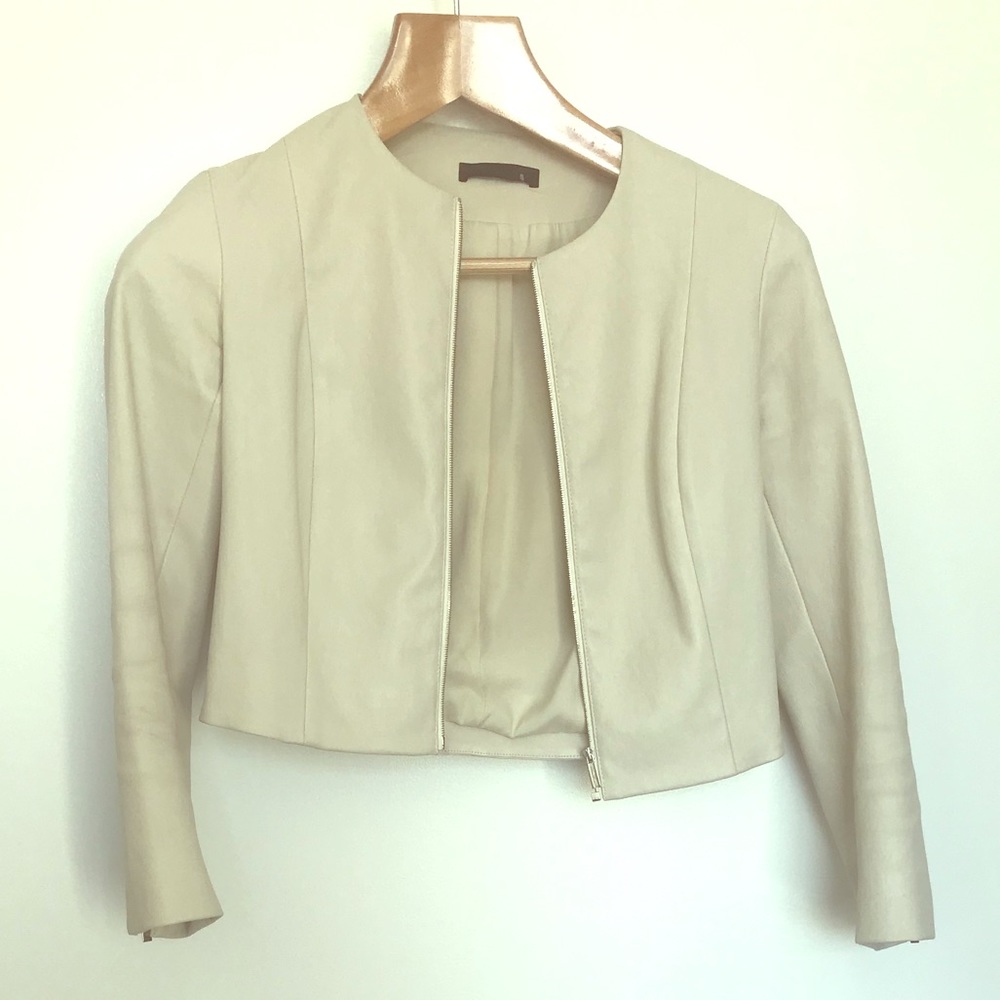 The Row leather jacket size 2
